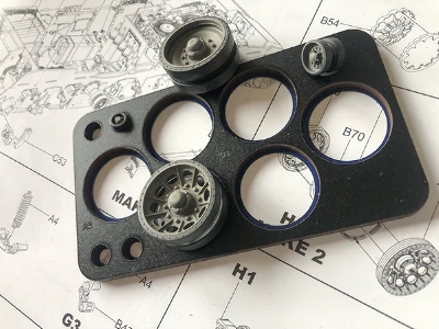 Merkava 2 - Quickwheel Masks (For Border Kits) - zdjęcie 1