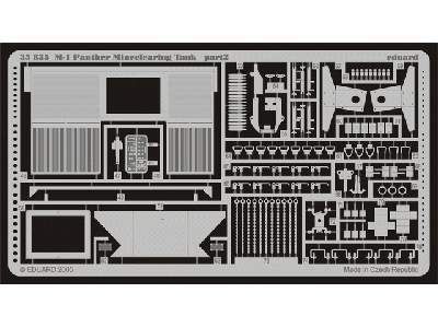  M-1 Panther Mineclearing Tank 1/35 - Dragon - blaszki - zdjęcie 3