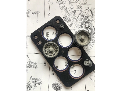 Merkava 2 - Quickwheel Masks (For Border Kits) - zdjęcie 3