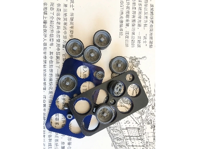 Warrior - Quickwheel Masks (For Meng Kits) - zdjęcie 1