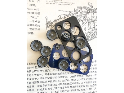 Warrior - Quickwheel Masks (For Meng Kits) - zdjęcie 3