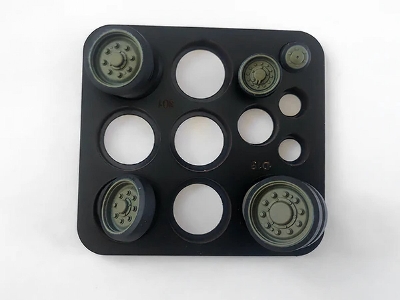 Sherman (Hvss) - Quickwheel Masks (For Takom Kits) - zdjęcie 1