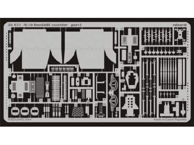  M-10 Duckbill exterior 1/35 - Academy Minicraft - blaszki - zdjęcie 1