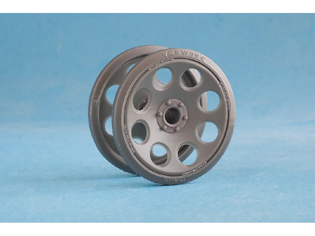 Sd.Kfz. 251 - Corrected Road Wheels 14 Complete Wheels (For Das Werk Kits) - zdjęcie 1