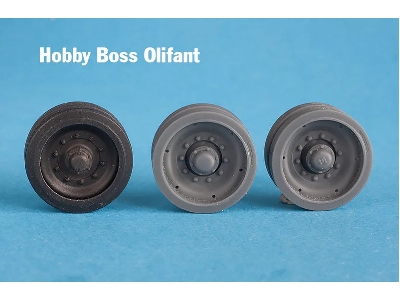 Olifant Corrected Road Wheels - 12 Wheels & Qw Mask (For Hobby Boss Kits) - zdjęcie 4