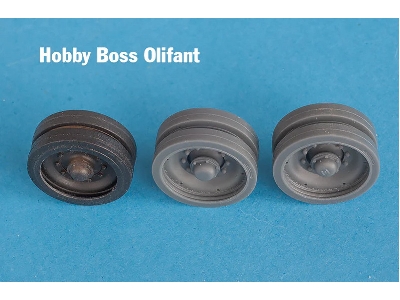 Olifant Corrected Road Wheels - 12 Wheels & Qw Mask (For Hobby Boss Kits) - zdjęcie 5