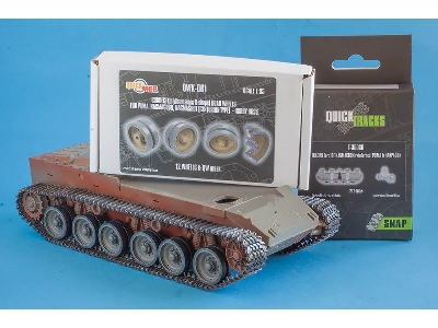 Puma, Nagmachon And Nagmashot (Centurion Type) - Corrected Road Wheels 12 Wheels & Qw Mask (For Hobby Boss Kits) - zdjęcie 2