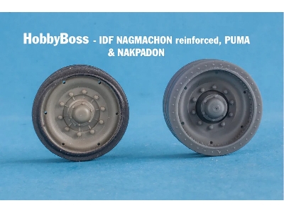 Puma, Nagmachon And Nagmashot (Centurion Type) - Corrected Road Wheels 12 Wheels & Qw Mask (For Hobby Boss Kits) - zdjęcie 5