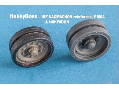 Puma, Nagmachon And Nagmashot (Centurion Type) - Corrected Road Wheels 12 Wheels & Qw Mask (For Hobby Boss Kits) - zdjęcie 6