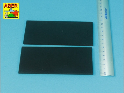 Podstawka do plastikowych modeli 14 x 6 cm x 2 szt. - zdjęcie 1