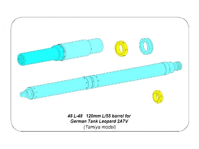 Lufa 120 mm L/55 do  niemieckiego czołgu Leopard 2A7V - zdjęcie 13