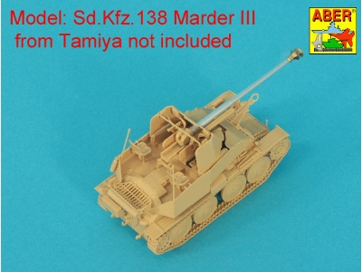 Lufa do niemieckiego niszczyciela czołgów Marder III, 76,2mm Pak36(r) - zdjęcie 5