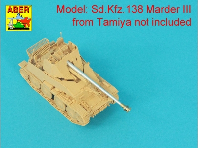 Lufa do niemieckiego niszczyciela czołgów Marder III, 76,2mm Pak36(r) - zdjęcie 6