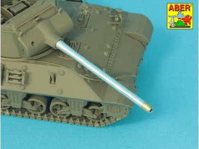 Lufa 90mm M3 z osłoną gwintu na końcu lufy do niszczyciela czołgów M36 - zdjęcie 8