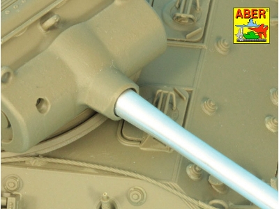 Lufa 90mm M3 z osłoną gwintu na końcu lufy do niszczyciela czołgów M36 - zdjęcie 9