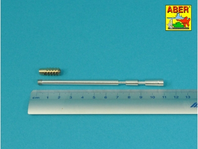 Lufa do radzieckiej 122mm  haubicy D-30 również używanej na podwoziu syryjskiego czołgu T-34 - zdjęcie 2