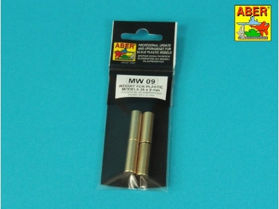 Dociążenie do plastikowych modeli 25 x 9 mm x 4 szt. - zdjęcie 8