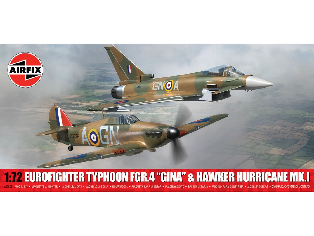 Eurofighter Typhoon Fgr.4 (Gina) + Hawker Hurricane Mk.I (Twin Pack) - zdjęcie 1
