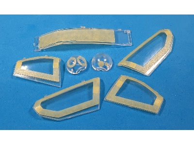 Bell Ah-1 Z Viper - Mask Set (For Kitty Hawk And Hobby 2000 Kits) - zdjęcie 2