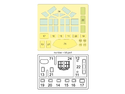 Supermarine Stranraer - Mask Set (For Matchbox And Revell Kits) - zdjęcie 2