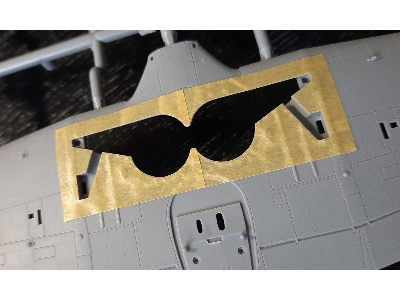 Hawker Hurricane Mk.Ii Wheel Bay Mask (For Arma Hobby Kits) - zdjęcie 2