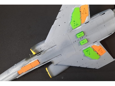 Mcdonnell Douglas F-4 Phantom - Wheel Bay Plugs (For Zoukei Mura Kits) - zdjęcie 2