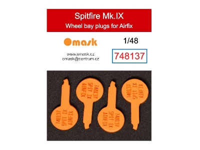 Supermarine Spitfire Mk.Ix - Wheel Bay Plugs (For Airfix - zdjęcie 1
