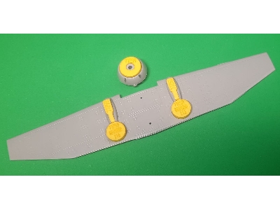 Reggiane Re.2000 - Ga Wheel Bay Plugs (For Italeri Kits) - zdjęcie 2