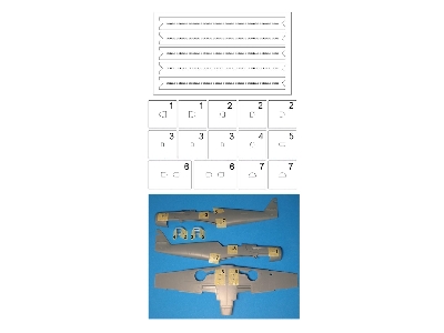 Avia S-199 - Masks For Panels And Walkways (For Eduard Kits) - zdjęcie 2