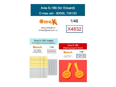 Avia S-199 - O-max Set (For Eduard Kits) - zdjęcie 1