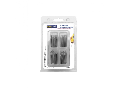 Hss Carving & Milling Set (24 Pcs) - zdjęcie 1