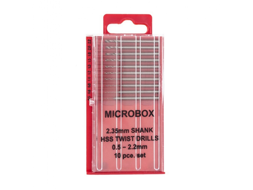 Microbox Drill Set 0,5 - 2,2 Mm (10 Pcs) - zdjęcie 1