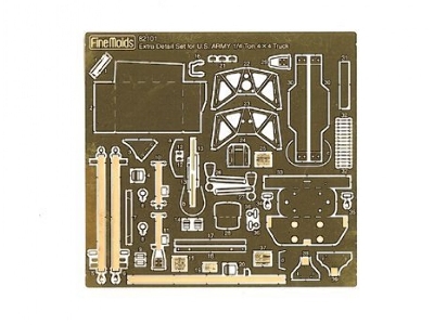 Us Army 1/4-ton 4x4 Truck Detail Up Parts - zdjęcie 1