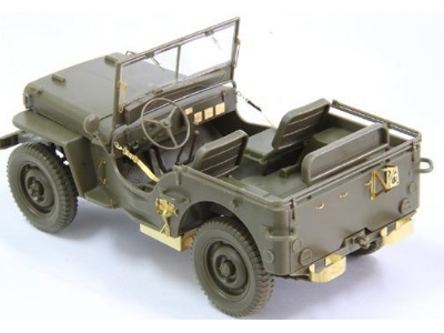 Us Army 1/4-ton 4x4 Truck Detail Up Parts - zdjęcie 2