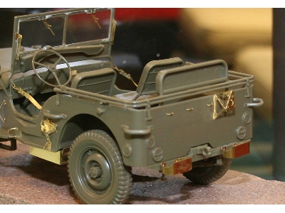 Us Army 1/4-ton 4x4 Truck Detail Up Parts - zdjęcie 3