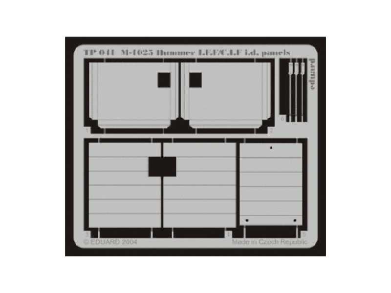  M-1025 I. F.F. /C. I.F.  i. d. panels 1/35 - Academy Minicraft  - zdjęcie 1