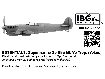 Supermarine Spitfire Mk Vb Trop. (Vokes) - Essentials Series - zdjęcie 1