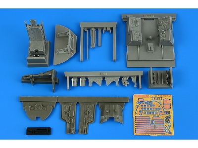 Douglas A-1j (Ad-7) Skyraider - Cockpit Set (For Trumpeter Kits) - zdjęcie 1