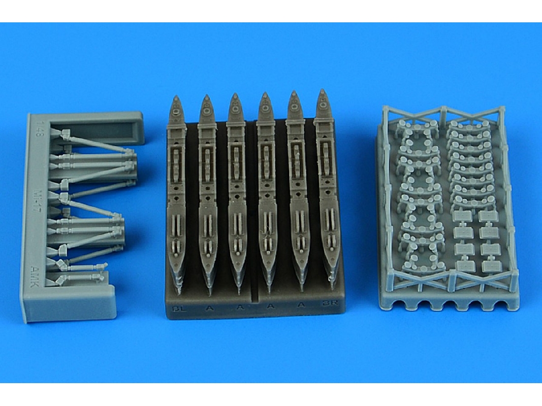 Mil Mi-8 Mt / Mi17 Hip - Pylons (For Amk / Annetra Kits) - zdjęcie 1