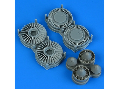Lockheed S-3 Viking - Detailed Fan & Exhaust Turbine (For Italeri / Esci And Amt/Ertl Kits) - zdjęcie 1