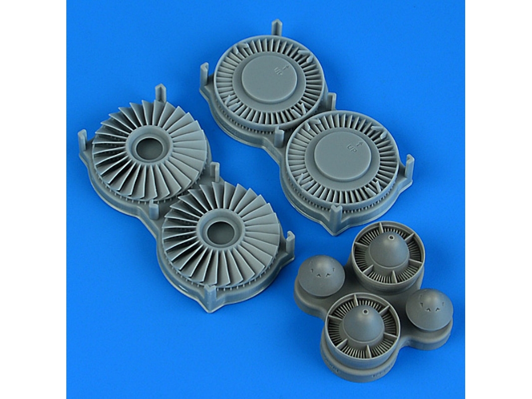 Lockheed S-3 Viking - Detailed Fan & Exhaust Turbine (For Italeri / Esci And Amt/Ertl Kits) - zdjęcie 1