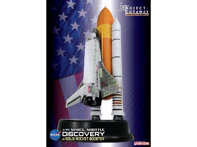 Space Shuttle Discovery With Solid Rocket Booster - zdjęcie 1