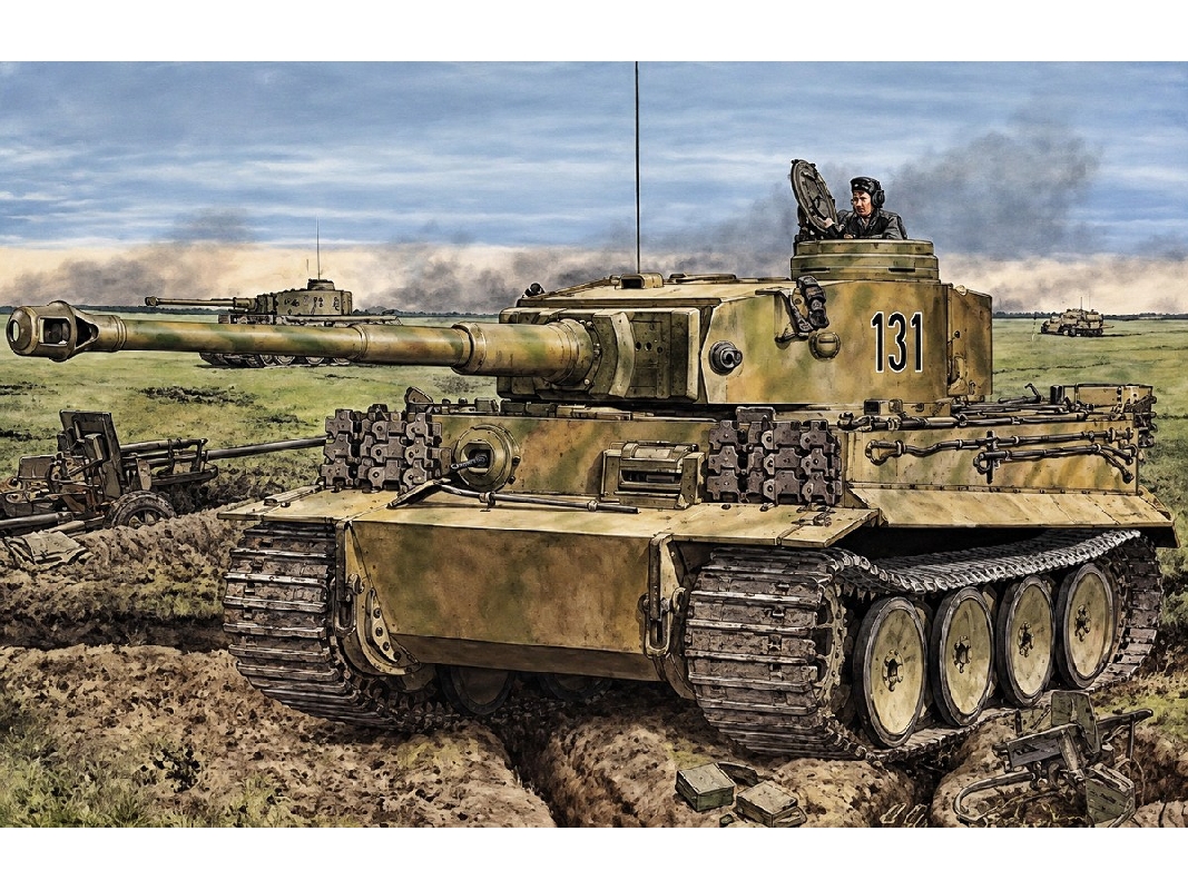 Knispel's Tiger Pz.Kpfw.VI Ausf.E Sd.Kfz 181 Early Production - zdjęcie 1