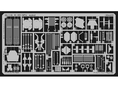  M-107 SPG 1/35 - Italeri - blaszki - zdjęcie 3