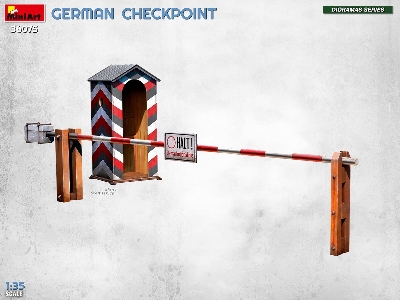 German Checkpoint - 3t Cargo Truck 3,6-36s & Kfz.1 Type 170vk With Feldgendarmerie (Big Set) - zdjęcie 54