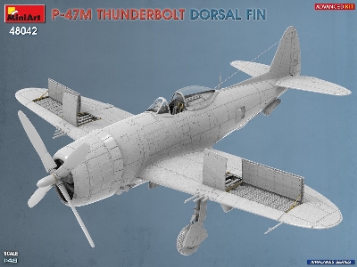 Republic P-47 M Thunderbolt - Dorsal Fin (Advanced Kit) - zdjęcie 2