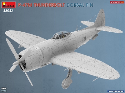 Republic P-47 M Thunderbolt - Dorsal Fin (Advanced Kit) - zdjęcie 13