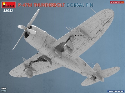 Republic P-47 M Thunderbolt - Dorsal Fin (Advanced Kit) - zdjęcie 24