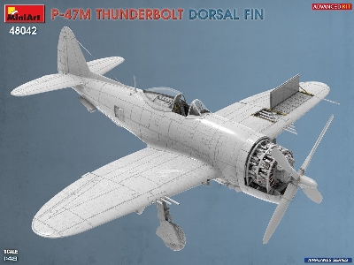 Republic P-47 M Thunderbolt - Dorsal Fin (Advanced Kit) - zdjęcie 28