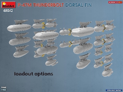 Republic P-47 M Thunderbolt - Dorsal Fin (Advanced Kit) - zdjęcie 30
